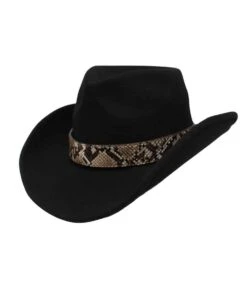 M&F Western Women's Snake Skin Hat Band