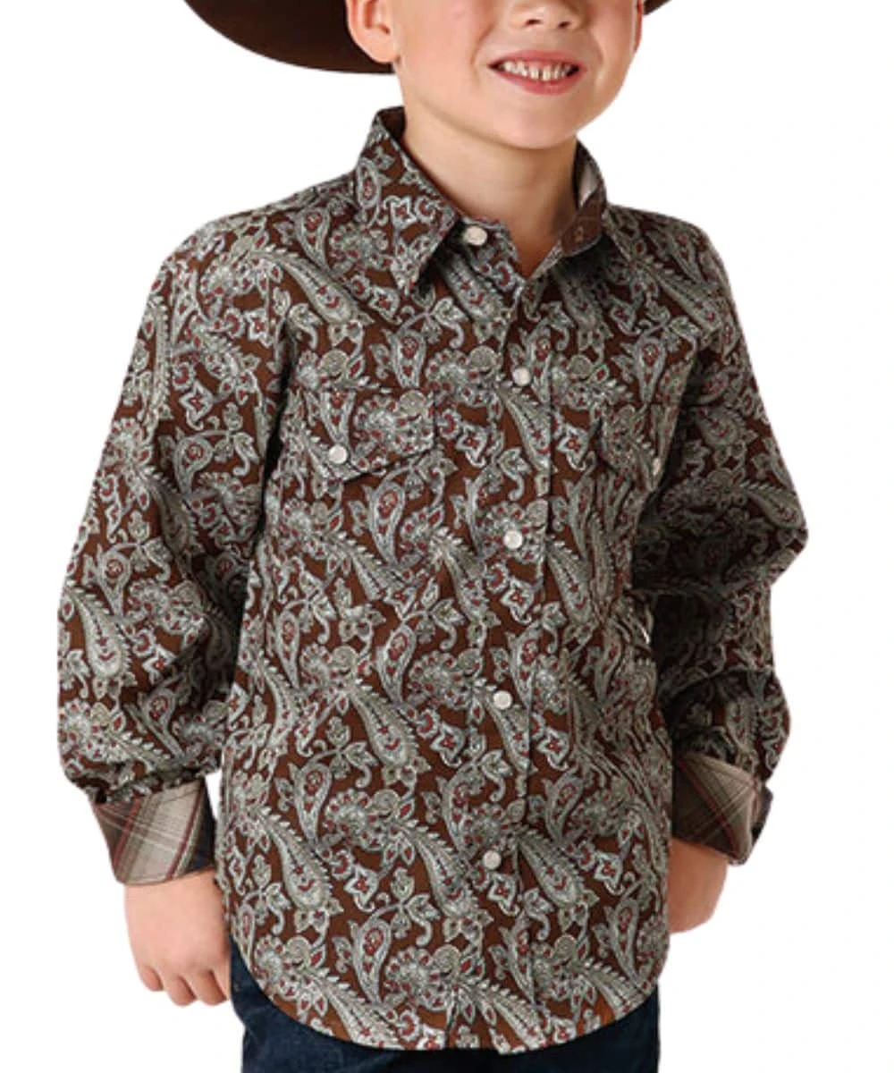 Roper Boys' Snap Shirt 1 Roper Boys' Snap Shirt