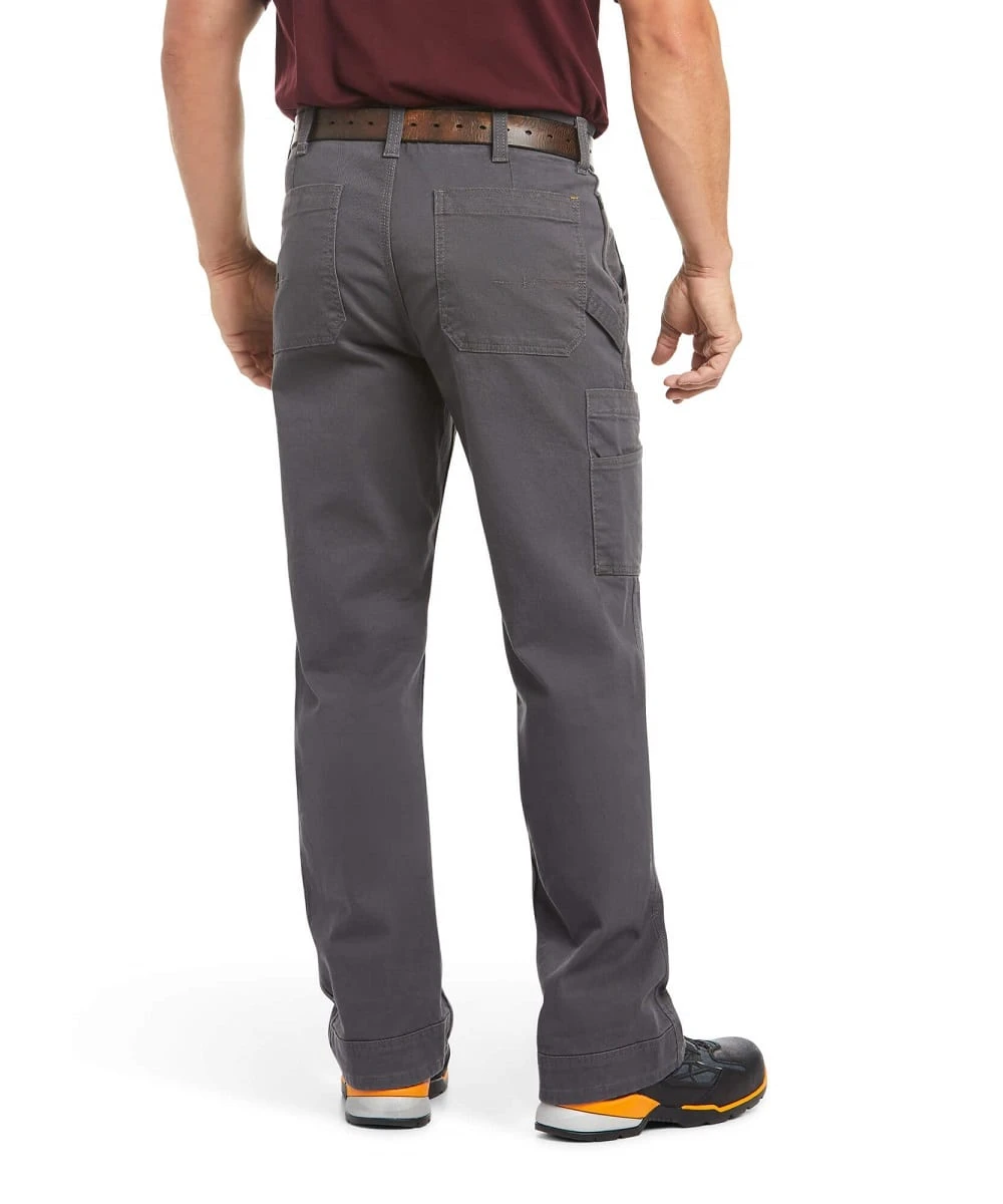 Ariat Men's Rebar M4 DuraStretch Twill Dungaree Work Pant 2 Ariat Men's Rebar M4 DuraStretch Twill Dungaree Work Pant - Image 2
