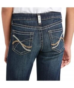 Ariat Girls' R.E.A.L. Kylee Boot Cut Jean -Apparel Line Shop 10037941 c