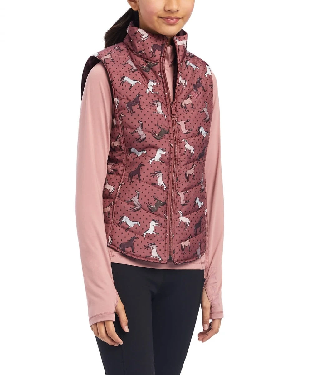 Ariat Girls' Bella Reversible Insulated Vest 1 Ariat Girls' Bella Reversible Insulated Vest