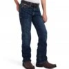 Ariat Boys' B4 Relaxed Hugo Boot Cut Jean