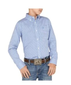 Ariat Boys' Nory Classic Fit Button Down Shirt