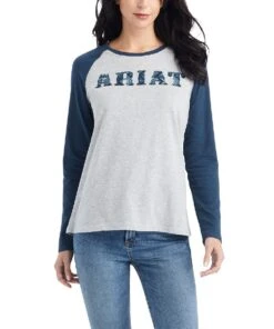 Ariat Women's REAL Ariat Baseball Shirt