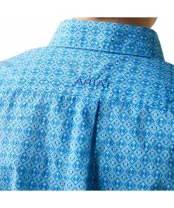 Ariat Boys' Lake Classic Button Down Shirt -Apparel Line Shop 10043714 c