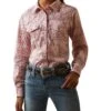 Ariat Girls' Paisley Snap Shirt