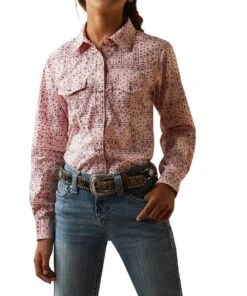 Ariat Girls' Paisley Snap Shirt
