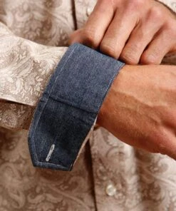 Stetson Men's Paisley Button Down Shirt -Apparel Line Shop 11 001 0526 0375 c