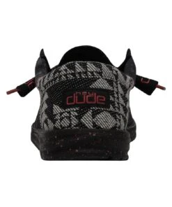 Hey Dude Men's Back In Black Wally Funk Shoe 6 Hey Dude Men's Back In Black Wally Funk Shoe -Apparel Line Shop 110414694 b