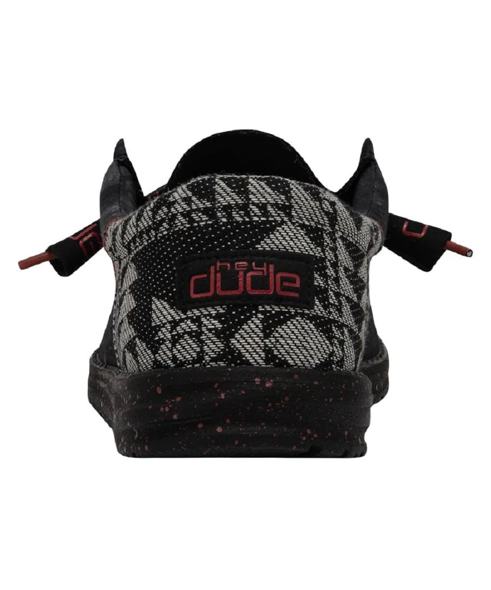 Hey Dude Men's Back In Black Wally Funk Shoe 3 Hey Dude Men's Back In Black Wally Funk Shoe - Image 3