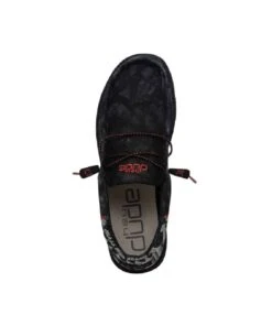 Hey Dude Men's Back In Black Wally Funk Shoe 7 Hey Dude Men's Back In Black Wally Funk Shoe -Apparel Line Shop 110414694 d