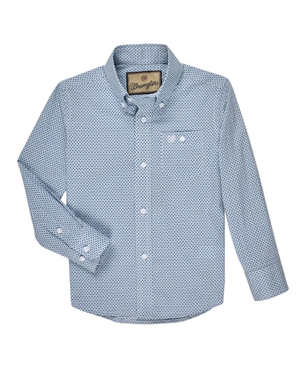 Wrangler Boys' Button Down Shirt 1 Wrangler Boys' Button Down Shirt