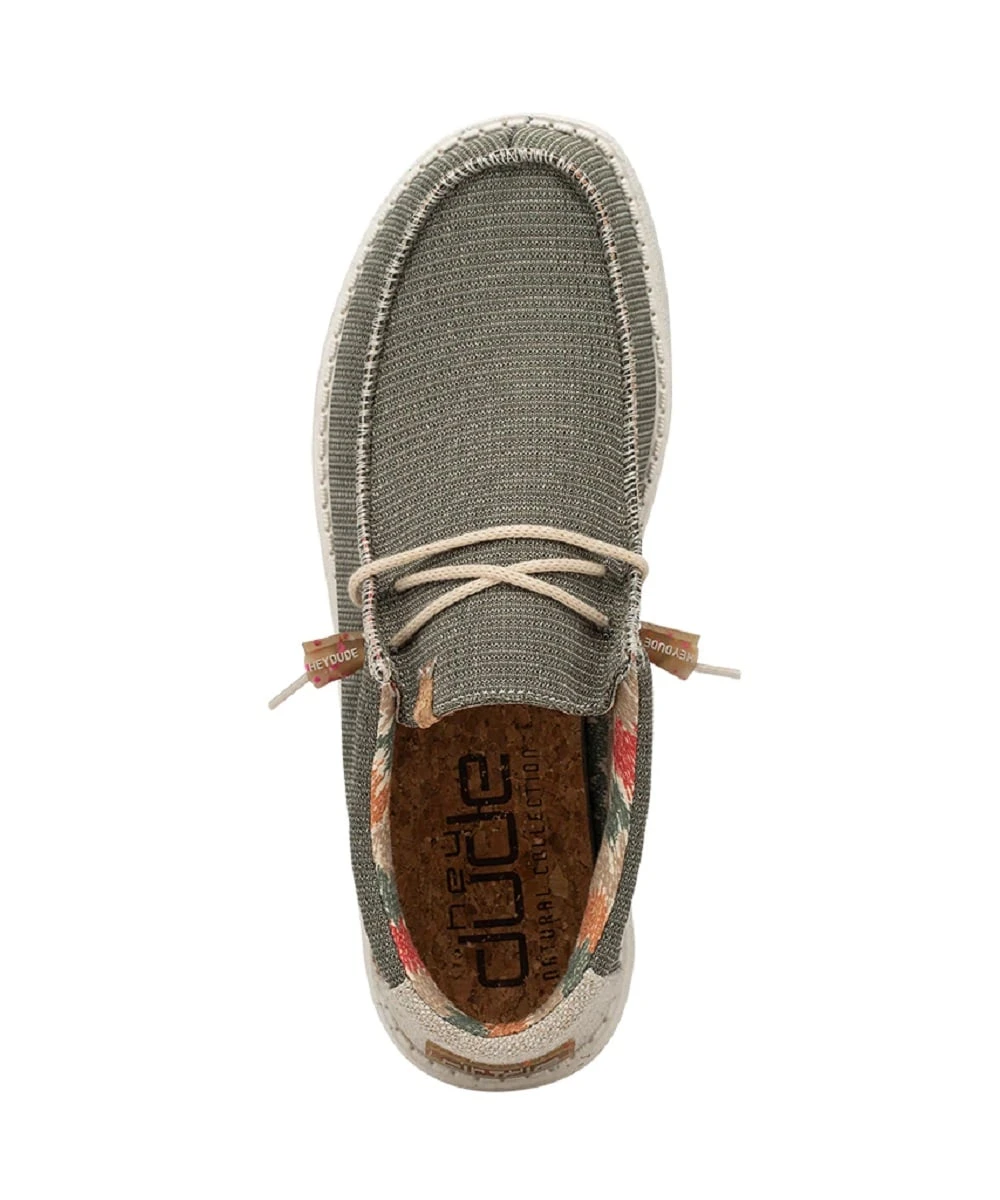 Hey Dude Men's Algae Wally ECO Sox Shoe 2 Hey Dude Men's Algae Wally ECO Sox Shoe - Image 2