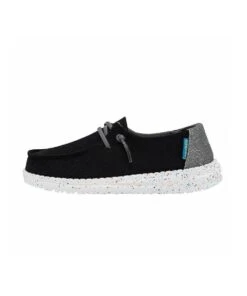 Hey Dude Youth Disco Black Wendy Shoe
