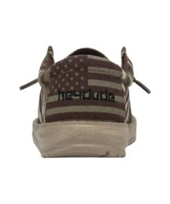 Hey Dude Youth Camo Flag Wally Shoe -Apparel Line Shop 130137037 c