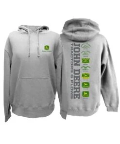 John Deere History Of The Logos Hoodie