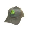 John Deere Men's Oil Skin Logo Cap