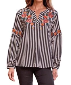 Andree By Unit Women's Striped Blouse