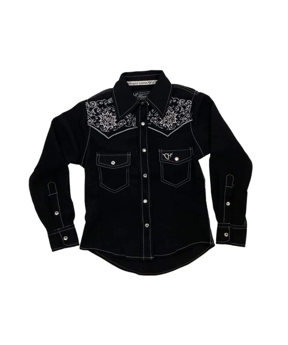 Cowboy Hardware Girls' Vintage Snap Shirt 1 Cowboy Hardware Girls' Vintage Snap Shirt