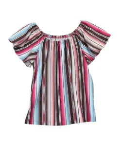 Cowgirl Hardware Girls' Serape Blouse