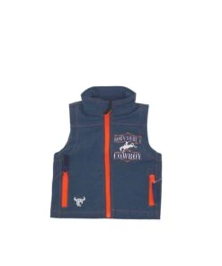 Cowboy Hardware Toddler Born To Be A Cowboy Vest