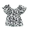 Cowgirl Hardware Toddler Girl's Cow Print Blouse