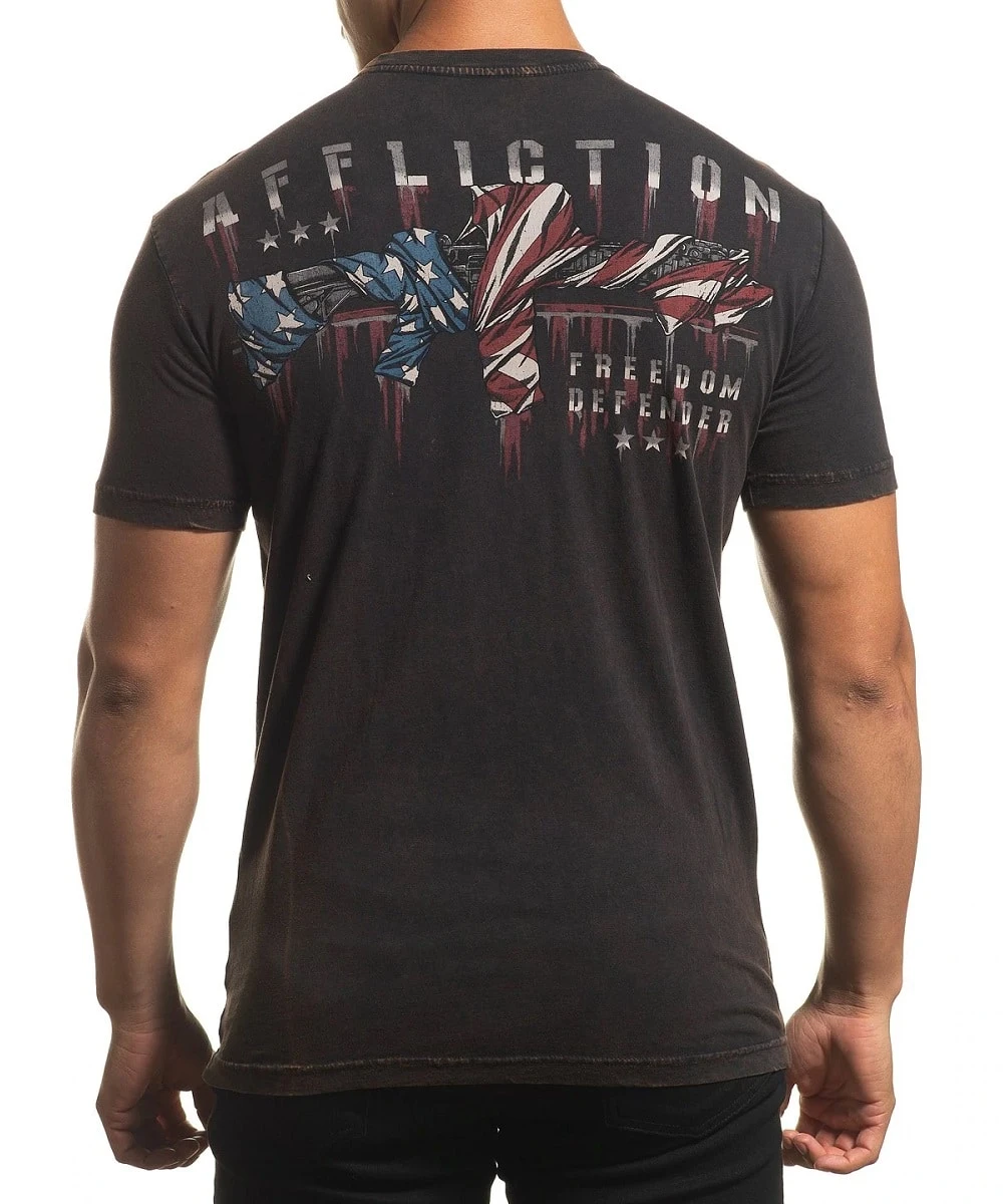 Affliction Men's Freedom Defender Tee 2 Affliction Men's Freedom Defender Tee - Image 2