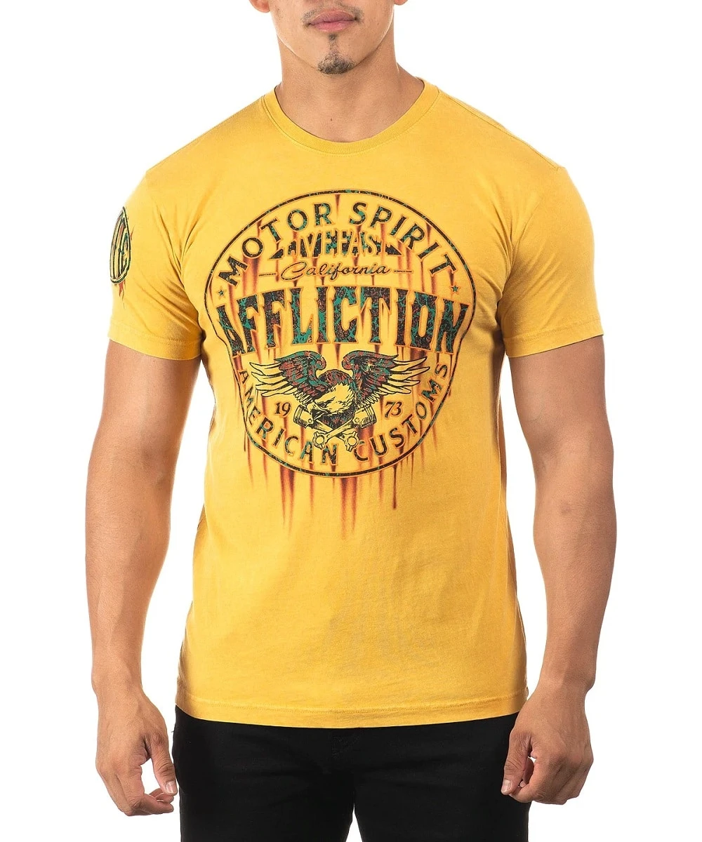Affliction Men's AC Garage Spirit Tee 1 Affliction Men's AC Garage Spirit Tee
