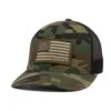M&F Western Ariat Men's R112 Camo Flag Cap