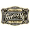 Montana Silversmiths Yellowstone Buckle