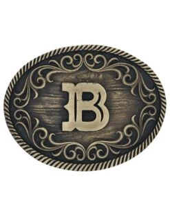 Montana Silversmiths Initial B Attitude Buckle