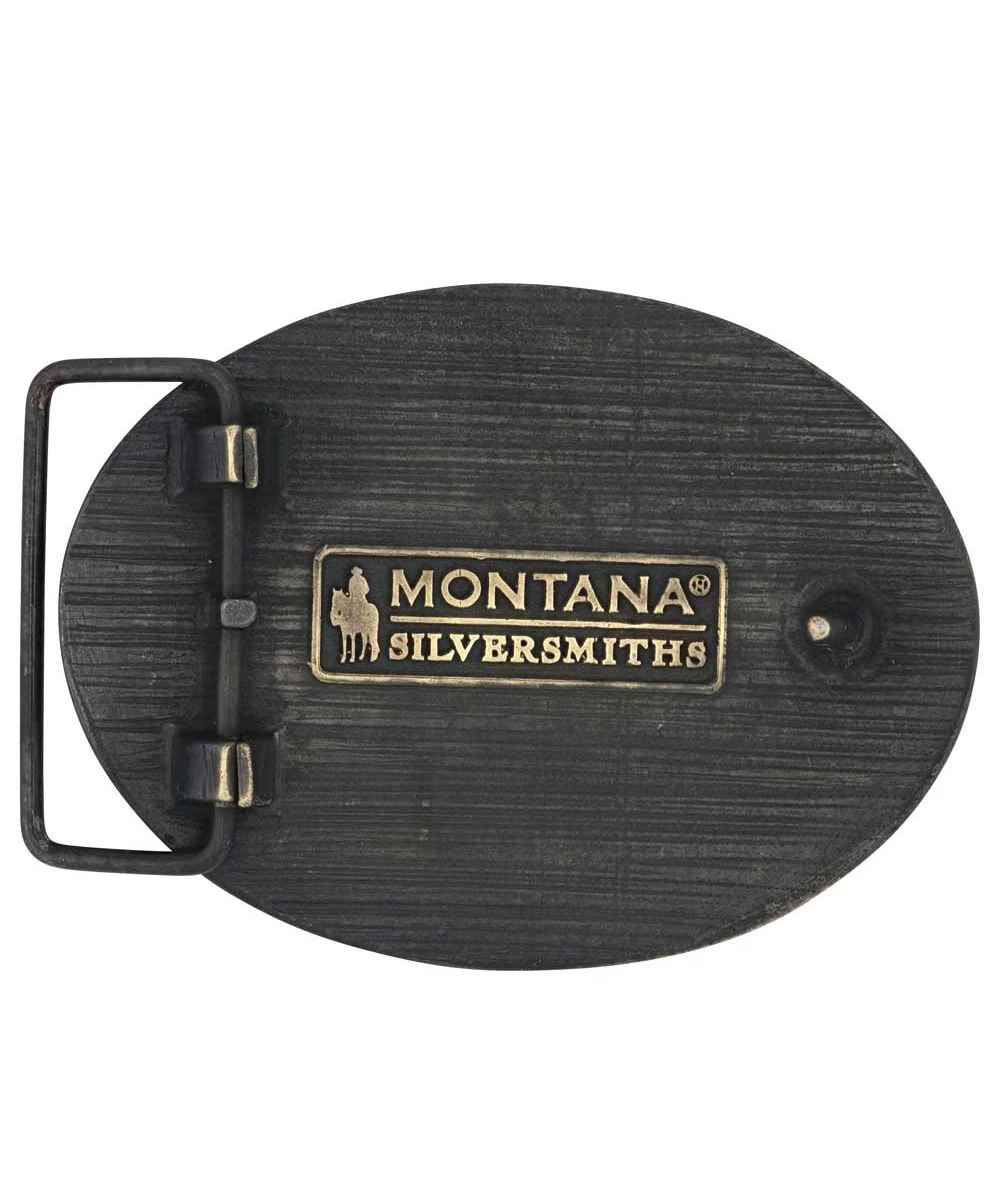 Montana Silversmiths Initial T Attitude Buckle 2 Montana Silversmiths Initial T Attitude Buckle - Image 2