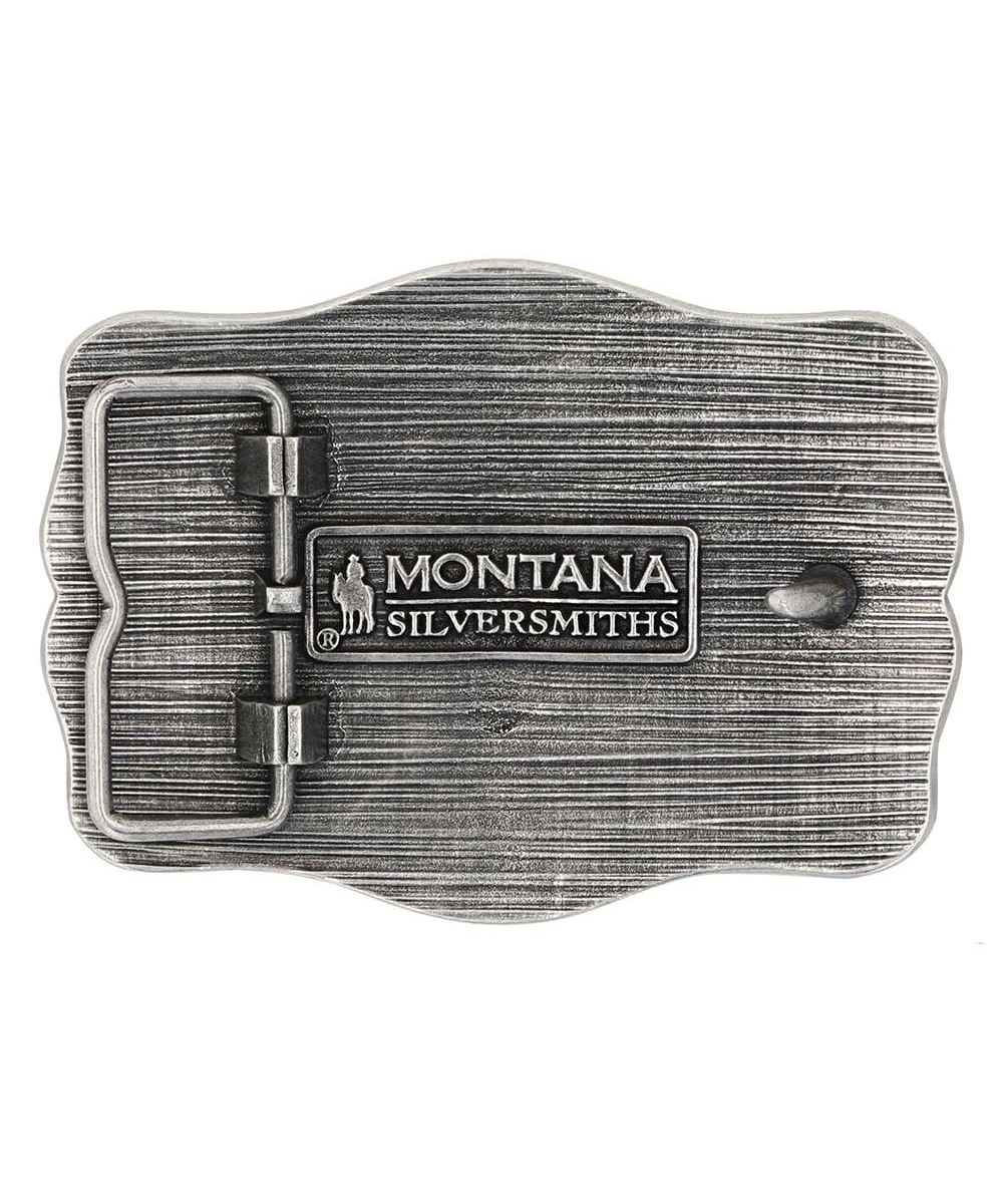 Montana Silversmiths Ropin' Ready Longhorn Attitude Buckle 2 Montana Silversmiths Ropin' Ready Longhorn Attitude Buckle - Image 2