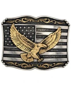 Montana Silversmiths Soaring Liberty Attitude Buckle