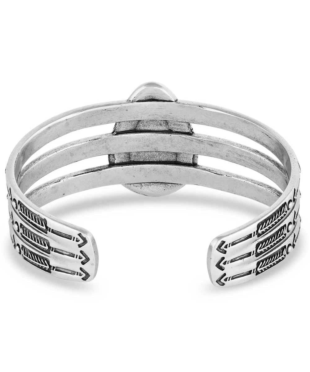 Montana Silversmiths Women's Ways Of The West Cuff Bracelet 2 Montana Silversmiths Women's Ways Of The West Cuff Bracelet - Image 2