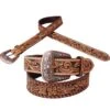 Rafter T Ranch Women's Floral Tooled Belt