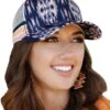 Cruel Girl Women's Aztec Print Trucker Cap