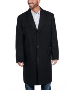 Cripple Creek Men's Melton Concealed Carry Over Coat