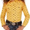 Cruel Girl Girls' Western Snap Shirt