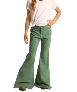 Rock & Roll Cowgirl Girls' Bell Bottom Jean