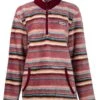 Hooey Girls' Striped Fleece Pullover