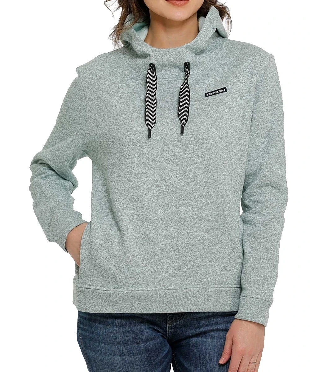 Cinch Women's Terry Hoodie 1 Cinch Women's Terry Hoodie