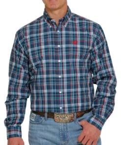 Cinch Men's Plaid Button Down Shirt