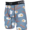 Cinch Men's Bacon And Eggs Boxer Brief