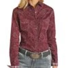 Panhandle Women's Rough Stock Paisley Snap Shirt