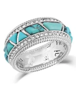 Montana Silversmiths Women's High Noon Cobblestone Ring