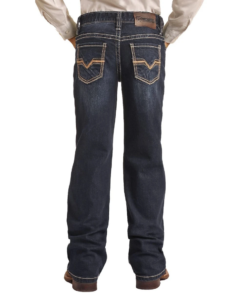 Rock & Roll Cowboy Boys' BB Gun Bootcut Jean 2 Rock & Roll Cowboy Boys' BB Gun Bootcut Jean - Image 2