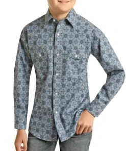 Rock & Roll Cowboy Boys' Snap Shirt