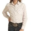 Panhandle Girls' Horseshoe Snap Shirt