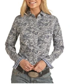 Panhandle Women's Paisley Snap Shirt